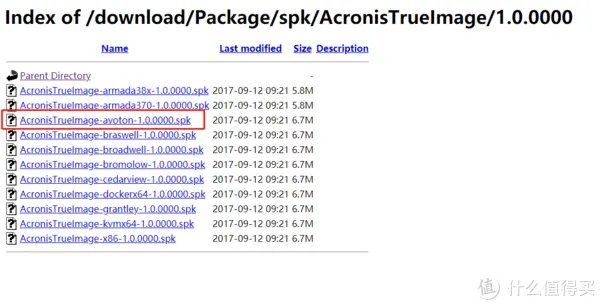 修改群晖spk文件,让DS918+顺利安装Acronis True Image