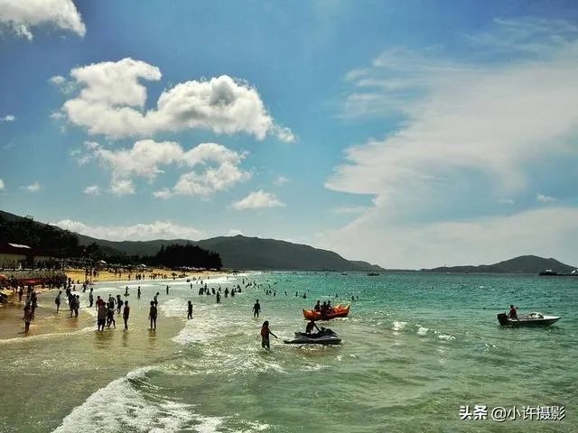 三亚哪里适合下海
