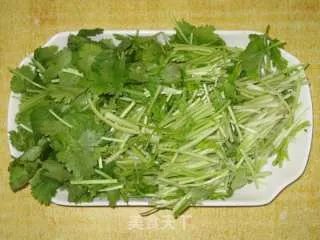香菜炒鸡蛋