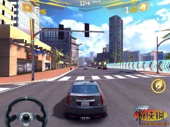 顶级画质！手机游戏《都市赛车7：热力》截图