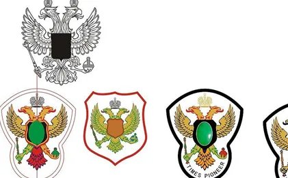 神圣罗马帝国的国徽是什么样的？头顶皇冠的双头鹰图案