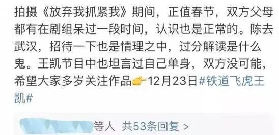 陈乔恩是不是真的和王凯在一起了呢?