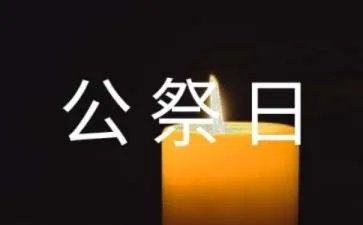 国家公祭日纪念活动方案