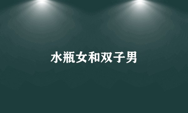 水瓶女和双子男