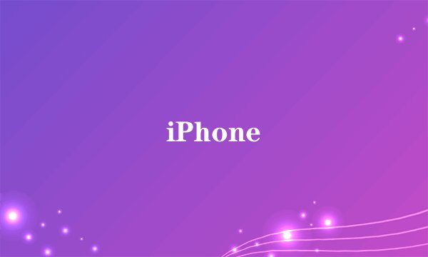 iPhone