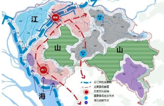 2011中国城市规划年会上，住建部副部长仇保兴在学术报告中提出的“三区四线”分别代表什么意思？