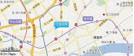 四川北路的地理位置