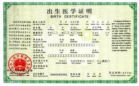 出生证明怎么开？