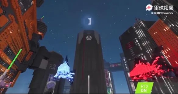 国内大神团队用《我的世界》还原《赛博朋克》名场景