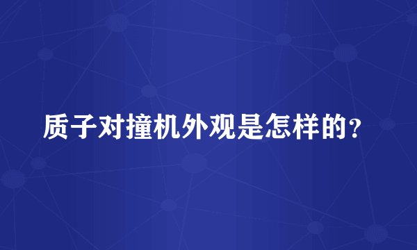 质子对撞机外观是怎样的？