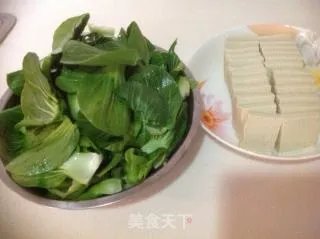 青菜豆腐