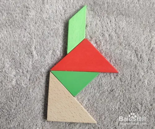 用七巧板怎么拼一个正在舞蹈的热情蒙古人呢?