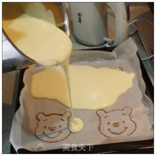 简单做出可爱的蛋糕卷-----维尼蛋糕卷
