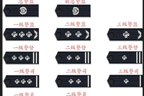 公安警衔等级标志