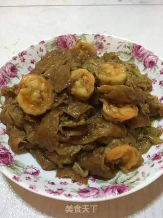 新派天津卫 虾仁独面筋