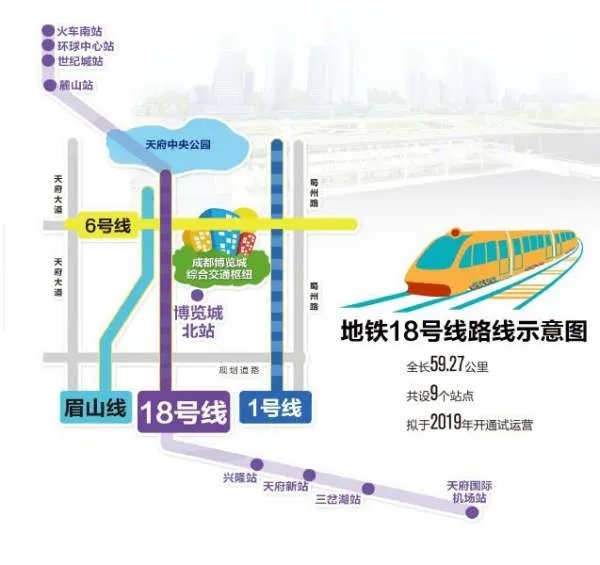 成都地铁17号线的未来总体规划