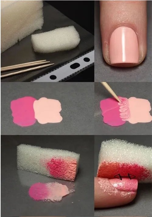 美甲教程步骤图片2017 在家做美甲的简单方法