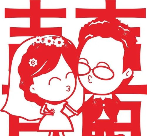 婚礼卡通图片素材 怎么设计婚礼LOGO