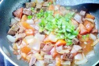 蕃茄牛肉饭