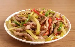 榨菜肉丝