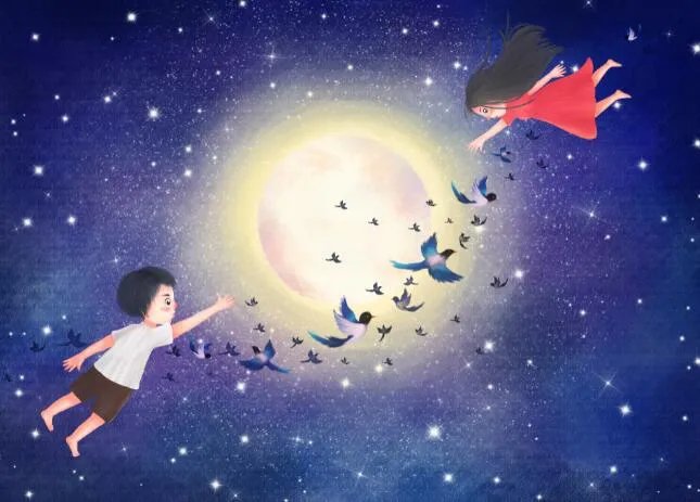 七夕简单句子十字