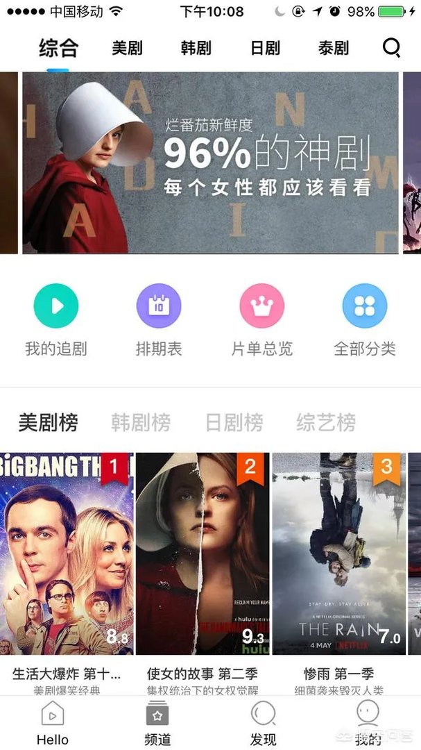 哪里可以看美剧？
