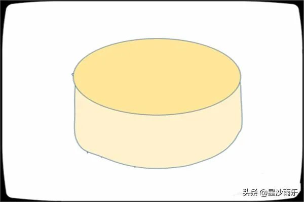 怎么画月饼的简笔画?