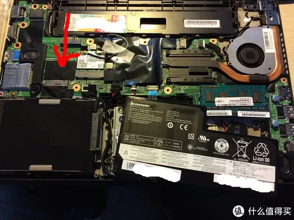 联想 k2450 拆机换NGFF接口SSD固态硬盘