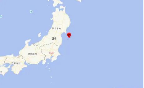 日本福岛县近海海域6.0级地震，震源深度是多少？