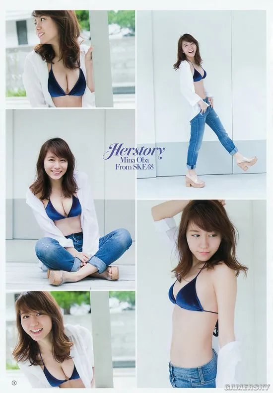 果真是胸怀大痣 SKE48大场美奈性感写真