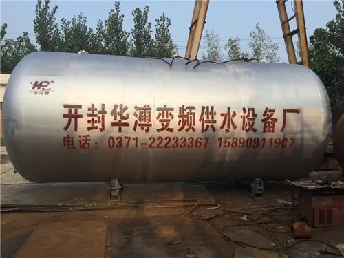 无塔供水压力罐多少压力