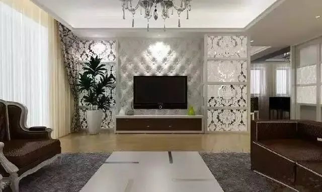 2017最新客厅电视墙效果图50款,赶紧收藏!