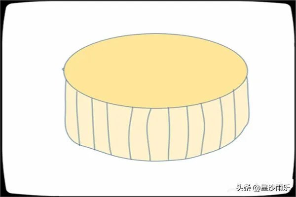 怎么画月饼的简笔画?