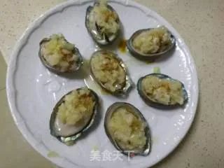 蒜蓉蒸鲍鱼