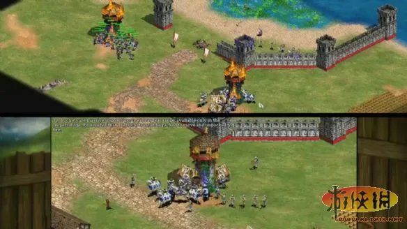 到底高清几分？《帝国时代2HD》对比原作画质