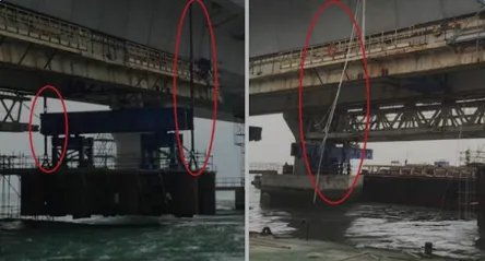 港珠澳大桥地盘工作台倒塌坠海怎么回事有造成伤亡吗?
