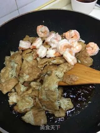 新派天津卫 虾仁独面筋