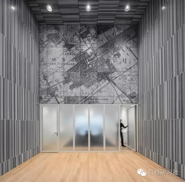 具有视觉延伸效果的直纹白大理石及装饰应用案例