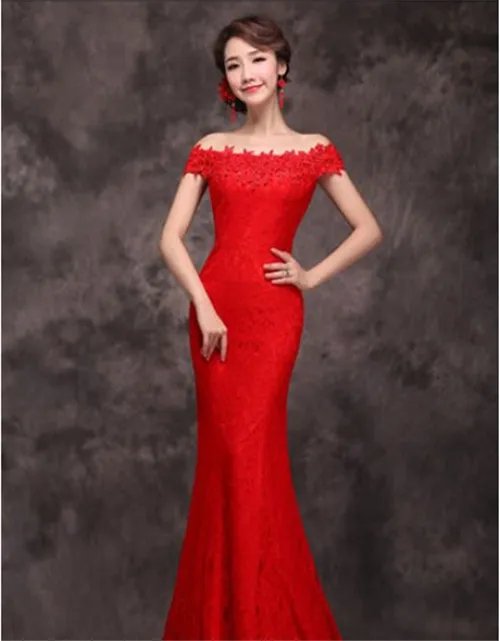 订婚礼服图片2017 订婚当天穿什么礼服好
