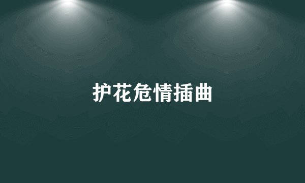 护花危情插曲