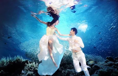 水底婚纱照拍摄技巧 拍水下婚纱照要注意什么