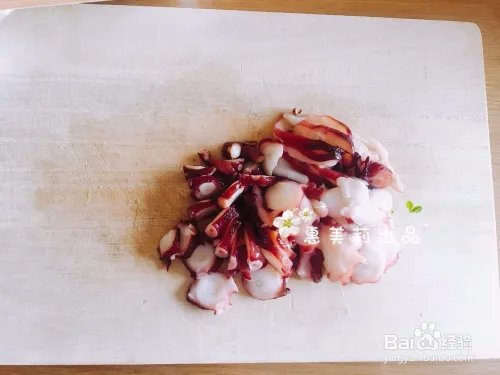 惠美莉私房菜日本料理之章鱼足黄瓜清爽低卡沙拉