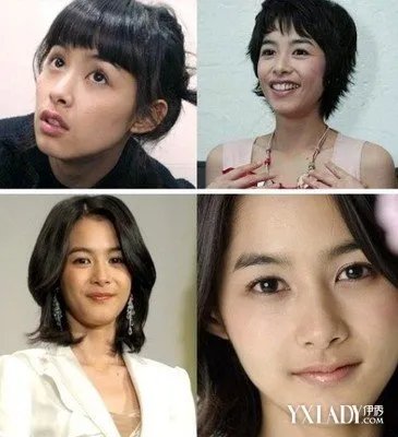 姜惠贞整容前后美丽女神被爆竟非纯天然!