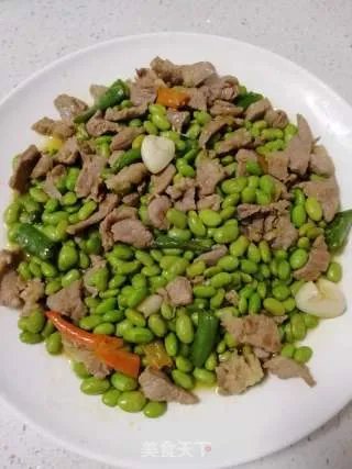 青豆炒肉