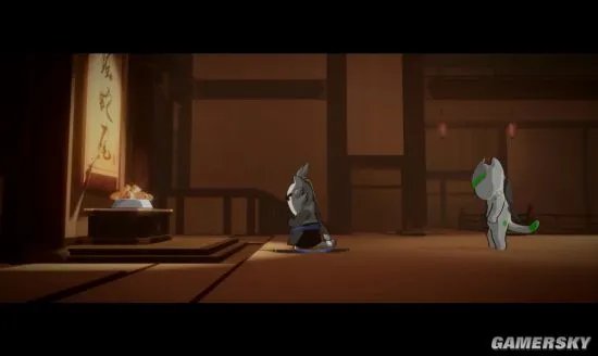 源氏喵大战半藏喵 猫星人版守望先锋“双龙”动画