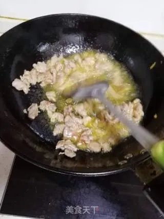 青豆炒肉