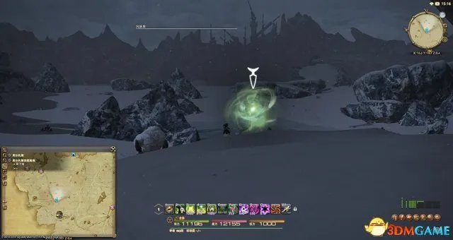 最终幻想14 3.0版本风脉泉坐标一览 FF14风脉泉攻略