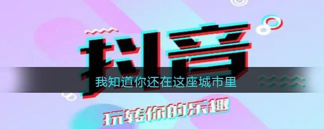 我知道你还在这座城市里是什么歌