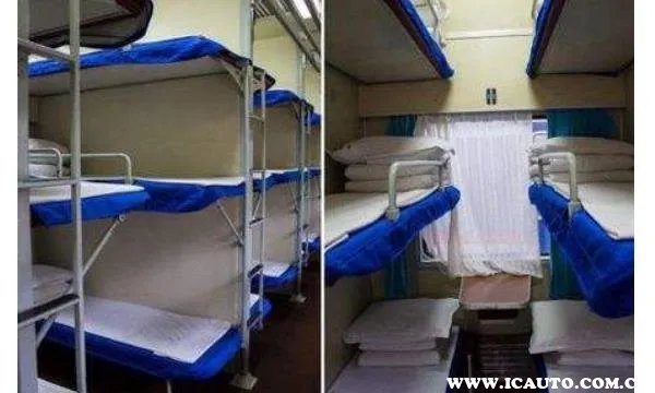 火车的硬卧是什么样的图片?硬卧座位分布图