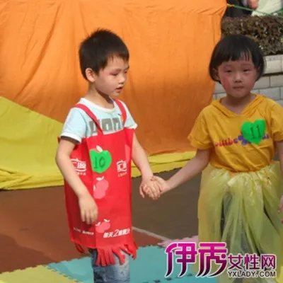 欣赏儿童环保时装秀图片